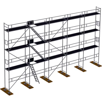 Stavební technika Lešení hliníkové P70 plettac 120m2