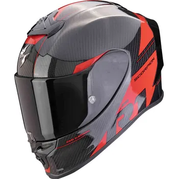 Motodoplněk SCORPION přilba EXO-R1 EVO CARBON AIR Rally black/red - L