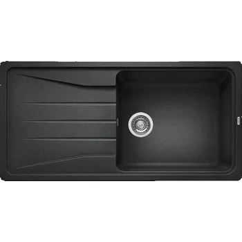 Granitový dřez Blanco Sona XL 6 S Granitový dřez s odkapem oboustranné provedení, 100x50cm, antracit 519689
