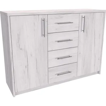 Komoda Komoda AURA 2 Dekor: Dub bělený, Hloubka: 36cm