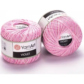 Galanterie YarnArt Violet melange 3051 - růžová