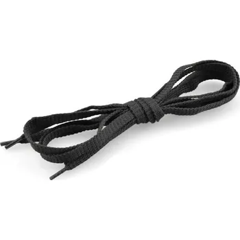 Tkaničky do bot Tkaničky ploché černé - 80 | PLOCHE-CERNE