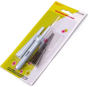 Jehla na filcování SKC FN-009 jehla na plstění s náhradními jehlami