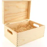 Dřevěný box s víkem | P615874