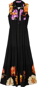 Dámské šaty Desigual Suiza-Lacroix 23SWVW77/2000 černé
