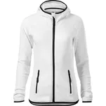 MALFINI Mikina DIRECT stretch fleece dámská dlouhý zip, barva Bílá 00 vel. XXL