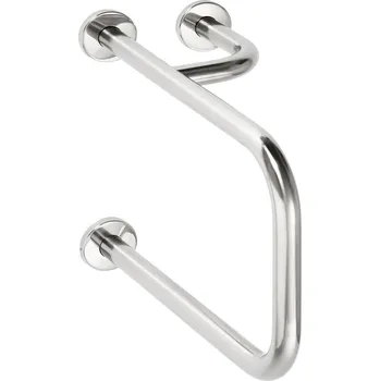 Madlo do koupelny Sapho HANDICAP opěrné madlo PRAVÉ 760mm, nerez lesk