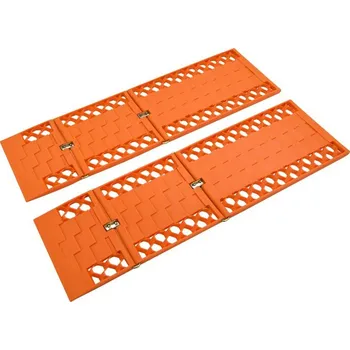 Sněhové řetězy Vyprošťovací podložka skládací ORANGE 2ks
