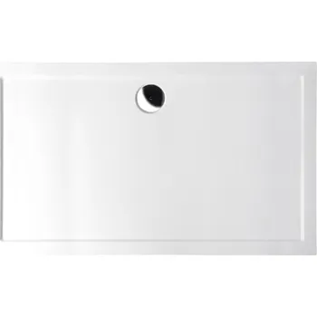 Sprchová vanička Polysan KARIA sprchová vanička z litého mramoru, obdélník 120x100cm, bílá