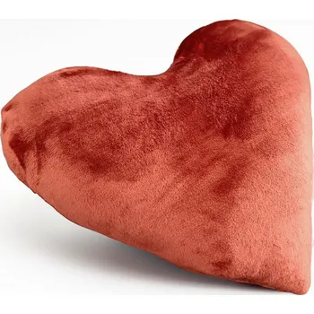 Dekorativní polštářek Polštářek srdce VELVET PICANTE 35 cm