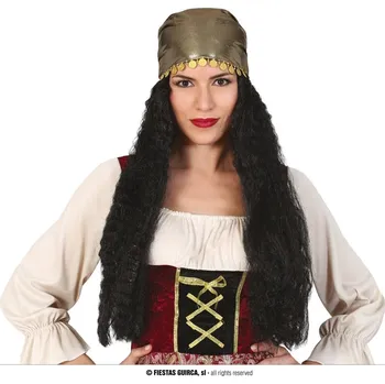 Karnevalová paruka Guirca Fiestas Španělsko Paruka se šátkem