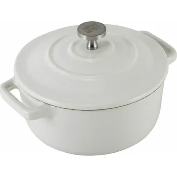 Zapékací miska servírovací litinová Xanten 13 x 10 cm bílá CS-076009