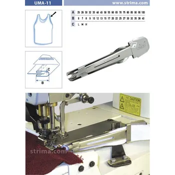 Příslušenství k šicímu stroji Texi Lemovač oboustranný pro šicí stroje UMA-11 85/32 M