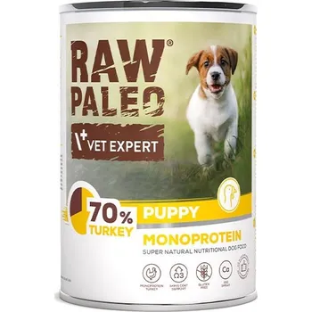 Krmivo pro psa Konzerva Raw Paleo Puppy Turkey (Krůtí) Hmotnost: 400g