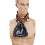 Šátek TETRAO brokovnice na hnědém podkladě