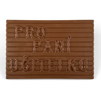Čokoláda Čokoláda Pro paní učitelku mléčná, 80g