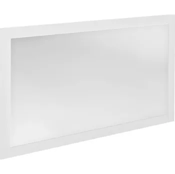 Zrcadlo Sapho NIROX zrcadlo v rámu 100x60cm, bílá lesk