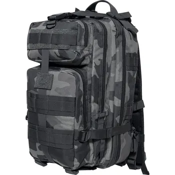 turistický batoh ROTHCO Batoh ASSAULT I MEDIUM TRANSPORT BLACK CAMO + Doprava zdarma na další nákup