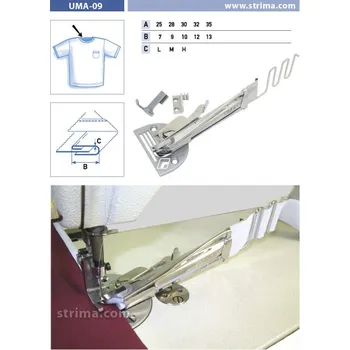 Příslušenství k šicímu stroji Texi Lemovač speciální pro šicí stroje UMA-09 28/9 M