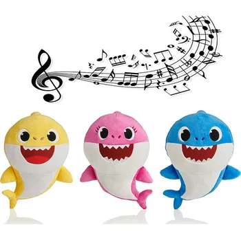 plyšák Baby Shark plyšový 30 cm na baterie se zvukem originální