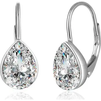 Náušnice Olivie Stříbrné náušnice KAPKA VODY 8337 Ag 925; ≤3,0 g.