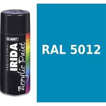 Barva ve spreji BODY IRIDA akrylátový sprej RAL 5012 400ml