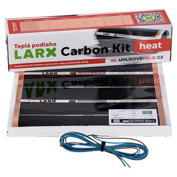 Topná rohož LARX Carbon Kit heat 360 W, topná fólie pro svépomocnou instalac