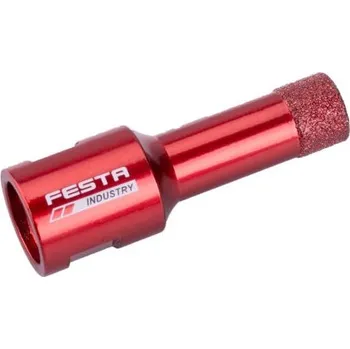 Příslušenství k vrtačce FESTA Korunka vykružovací diamantová 14mm M14 červená 24624