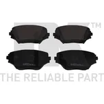 Sada brzdových destiček, kotoučová brzda NK 224555