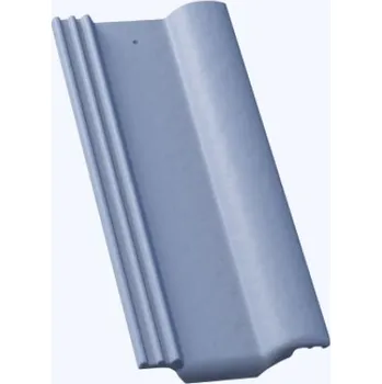 betonová krytina KMB BETA Elegant taška půlená 1/2 modrá