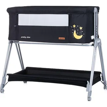 Dětská postýlka CHIPOLINO Postýlka Pretty Close 3v1 Raven