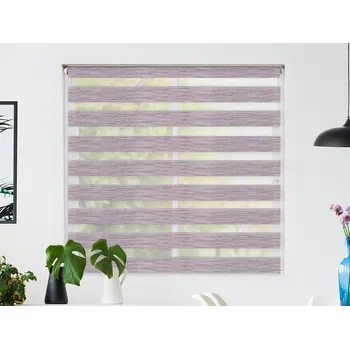 Roleta FEXI Zatemňovací Roleta Den a noc, Nature šedý melír, A 029 v POLO kazetě, 150x30 cm