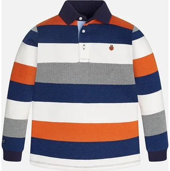 Chlapecké tričko Chlapecké triko polo dlouhý rukáv 7103-93 velikost 160 (9193-93)