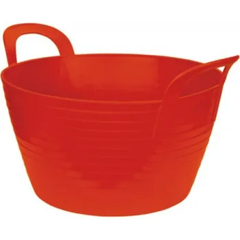 Koš, vědro flexibilní, 12 l Barva: červené