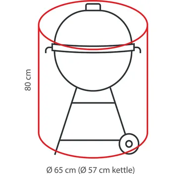 Zahradní pohovka Obal na gril Ø 60 x 80 cm Winza