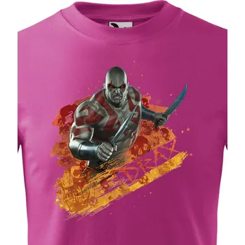 Chlapecké oblečení Dětské tričko Drax, Barva Purpurová, Velikost 110 cm/4 roky, Canvas Dětské tričko Bezvatriko.cz 2341