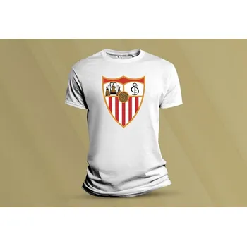 Chlapecké tričko Dětské bavlněné tričko Sevilla. Bílá velikost S