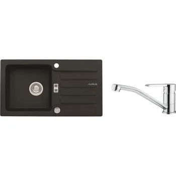 Granitový dřez Alveus SET NIAGARA 30/91 + BATERIE RUTA + 5 % sleva v košíku s kódem SLEVA5