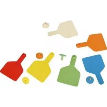 Značení hospodářského zvířete Ušní terč velký - žlutý Barva: modrý