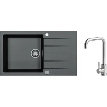 Granitový dřez Alveus SET CADIT 40/91 + BATERIE ANGEL + 5 % sleva v košíku s kódem SLEVA5