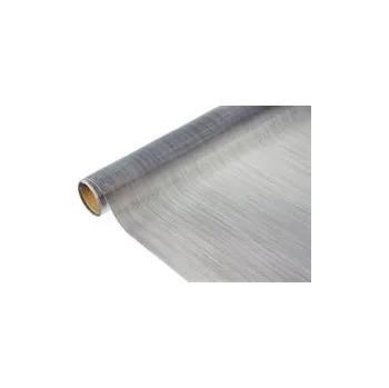 Party dekorace Organza plná shine 37cm x 8m bílá / stříbrná