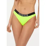 Dámské plavky Calvin Klein KW0KW02509 spodní díl M Žlutá