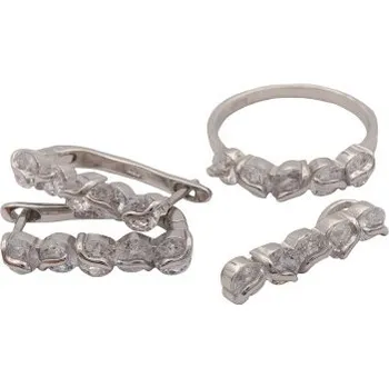 Souprava šperků Stříbrná souprava