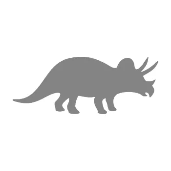 Samolepící dekorace SAMOLEPKA Triceratops 001 pravá (17 - šedá) NA AUTO, NÁLEPKA, FÓLIE, POLEP, TUNING, VLASTNÍ TEXT, TISK, AUTOSAMOLEPKY.cz, POLEPY, OBRÁZEK, LOGO, SAMOLEPKY