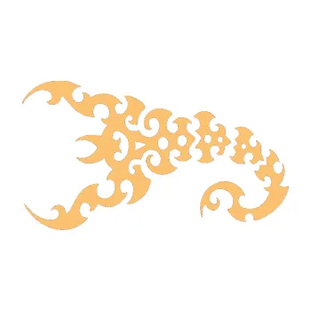 Polep vozidla Štír 015 levá (08 - béžová) SAMOLEPKA NA AUTO, NÁLEPKA, FÓLIE, POLEP, TUNING, VLASTNÍ TEXT, TISK, AUTOSAMOLEPKY.cz, POLEPY, OBRÁZEK, LOGO, 3D STICKERS