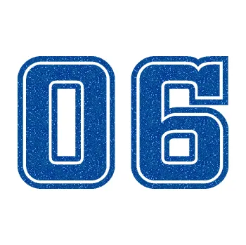 Polep vozidla Startovní číslo 06 typ 5 (88 - Ultra Metalic modrá) SAMOLEPKA NA AUTO, NÁLEPKA, FÓLIE, POLEP, TUNING, VLASTNÍ TEXT, TISK, AUTOSAMOLEPKY.cz, POLEPY, OBRÁZEK, LOGO, 3D STICKERS