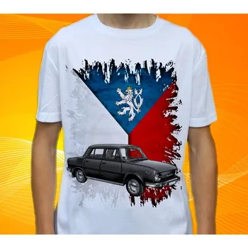 Pánské tričko tričko Š.K.O.O.D.A č. 09 152 (Trička s motivy aut)