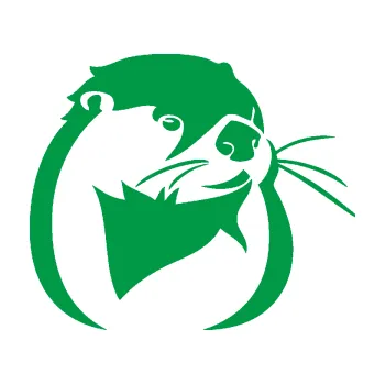 Samolepící dekorace Vydra 002 pravá (12 - zelená) SAMOLEPKA NA AUTO, NÁLEPKA, FÓLIE, POLEP, TUNING, VLASTNÍ TEXT, TISK, AUTOSAMOLEPKY.cz, POLEPY, OBRÁZEK, LOGO, 3D STICKERS