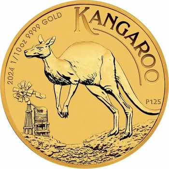 Zlatá mince Kangaroo 1/10 Oz 2024