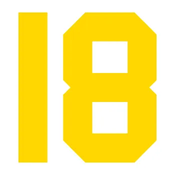 Polep vozidla Startovní číslo 18 (13 - jasně žlutá) SAMOLEPKA NA AUTO, NÁLEPKA, FÓLIE, POLEP, TUNING, VLASTNÍ TEXT, TISK, AUTOSAMOLEPKY.cz, POLEPY, OBRÁZEK, LOGO, 3D STICKERS